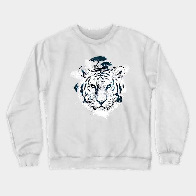 White Tiger Final Crewneck Sweatshirt by astronaut